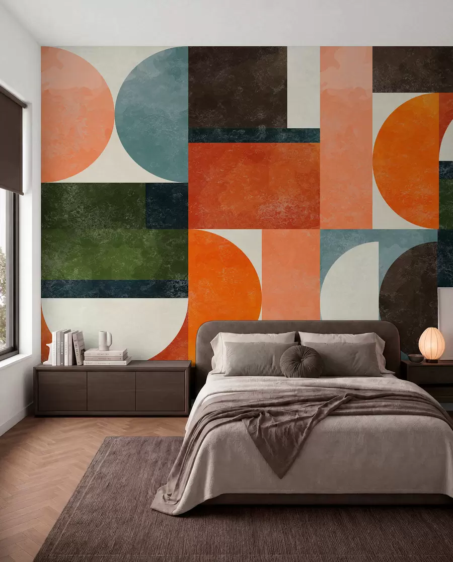 wall murals Retro deco u71427