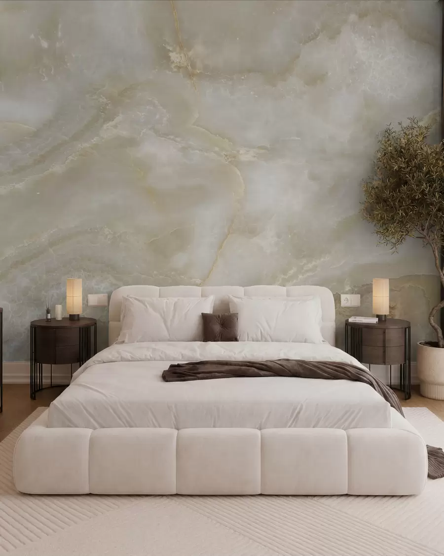 wall murals Beige marble u20722