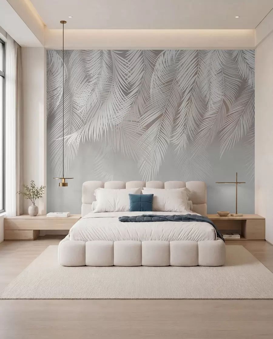 wall murals Hanging leaves u53114d2