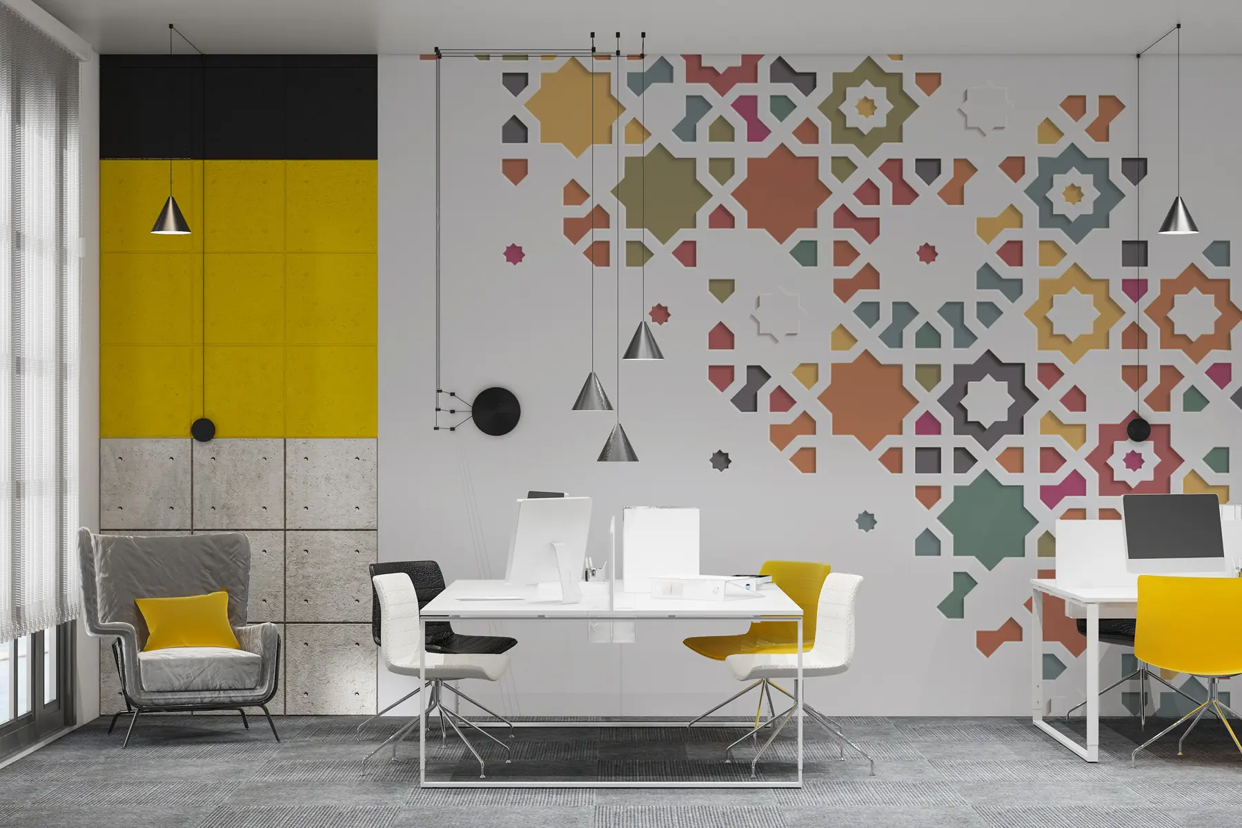 wall murals Decorative mosaic w00007