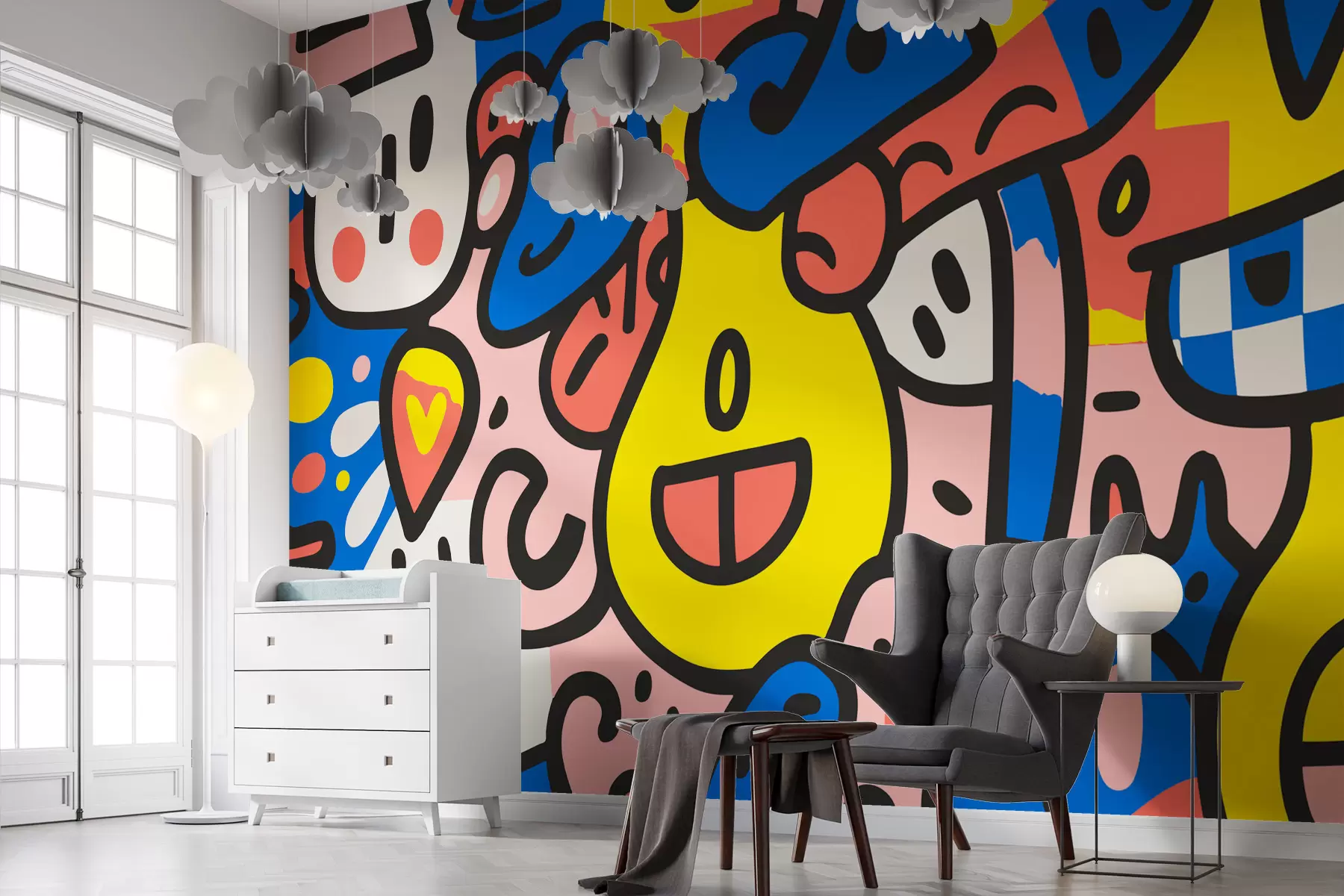 wall murals Graffiti w08056