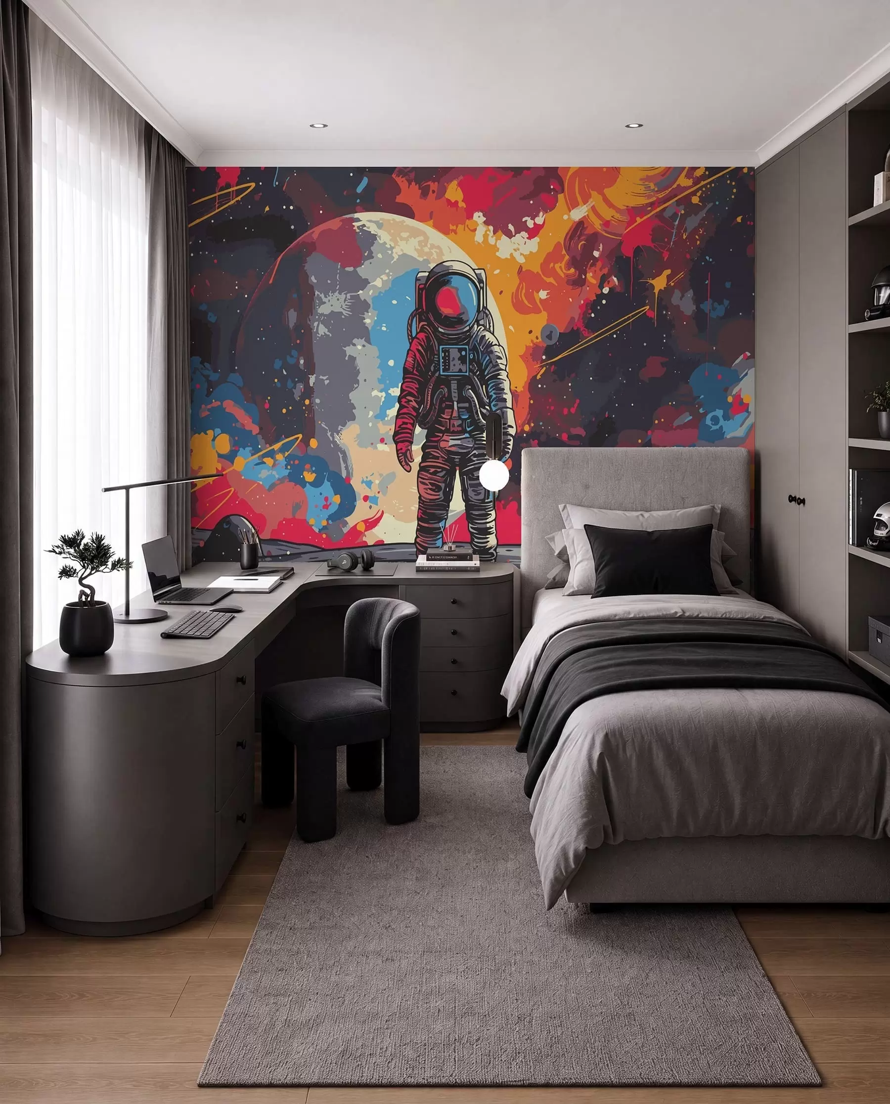 wall murals Astronaut w08201