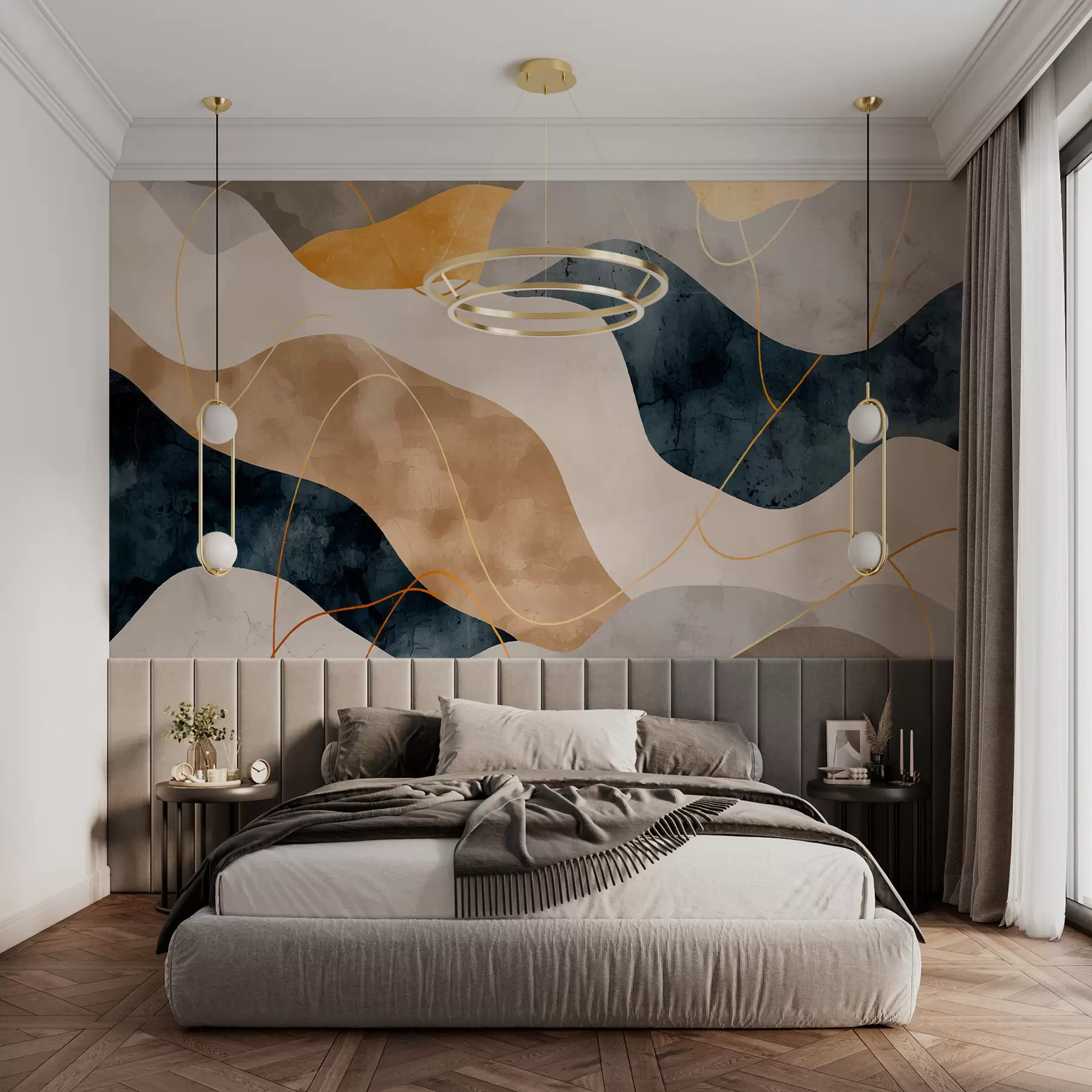 wall murals Abstraction w01074