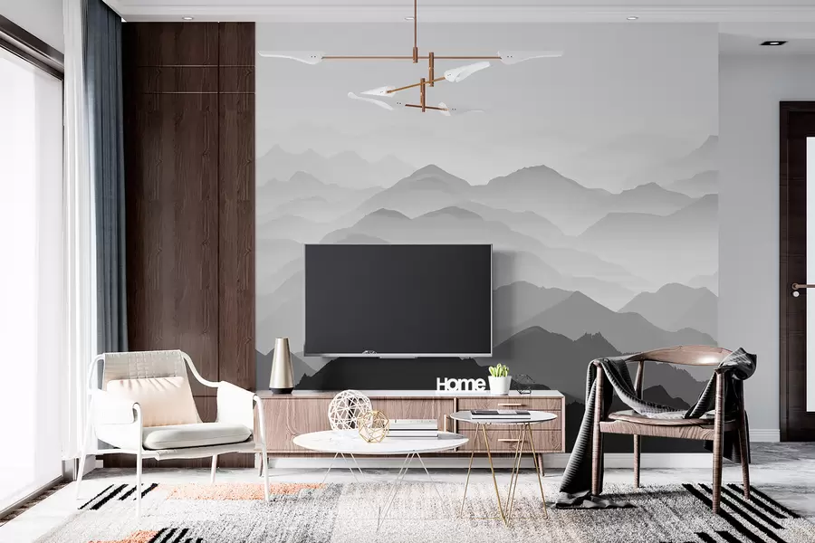 wall murals Mountains w01098v3