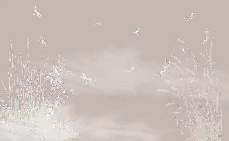 wall murals Whispers of nature in soft hues w00558v1