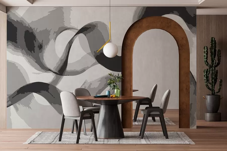 wall murals Abstract waves w02304