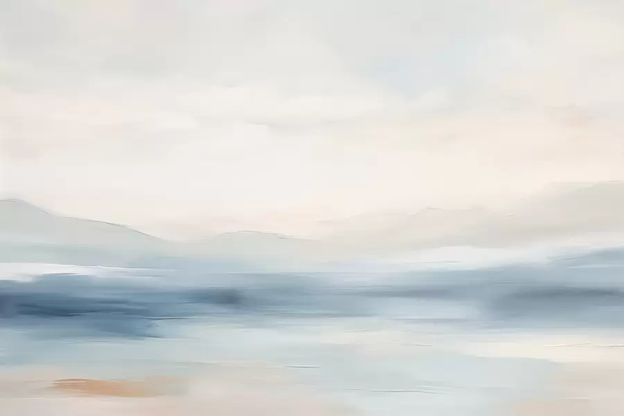 wall murals Minimalist sea landscape w02409