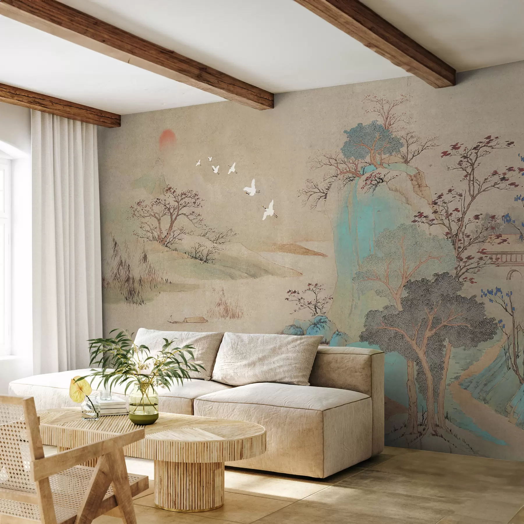 wall murals Landscape in chinese style u42038