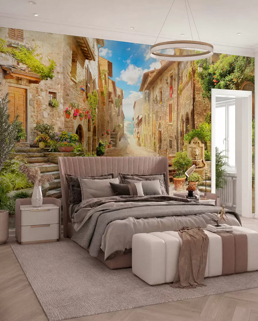 wall murals Plant, building e property u42397