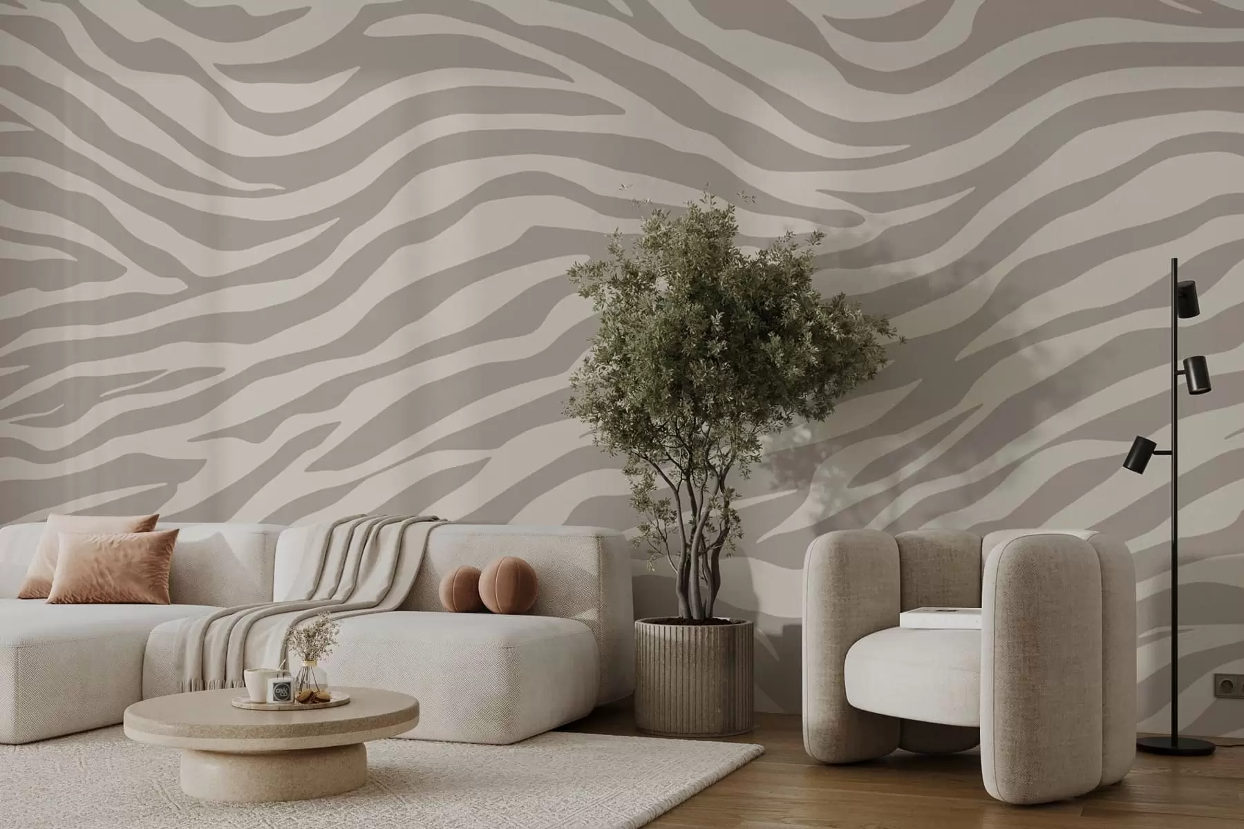 wall murals Animal print trend w02751