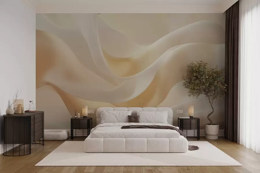 wall murals imitation of silk fabric w02765