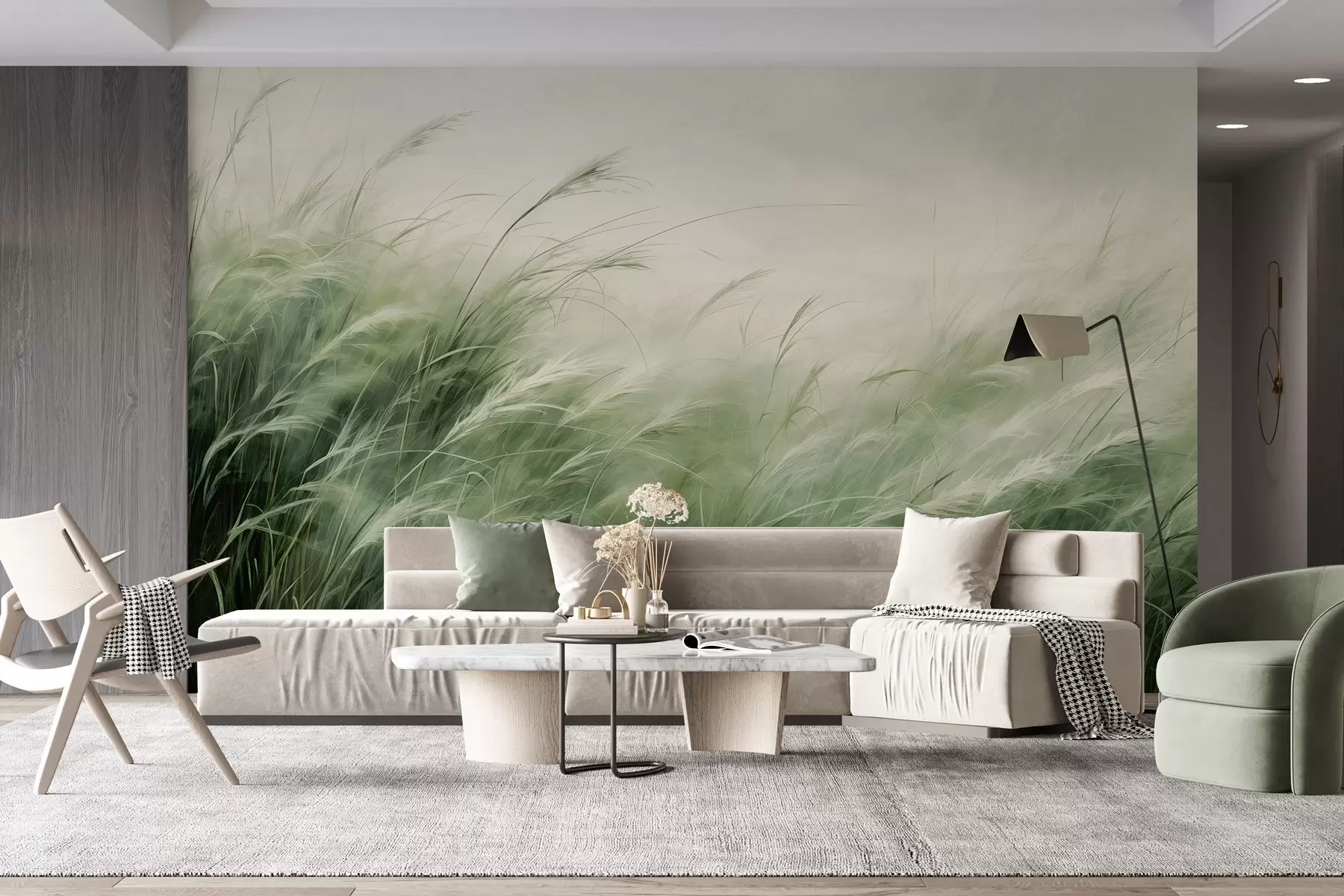 wall murals Peace in the grass w02985v3