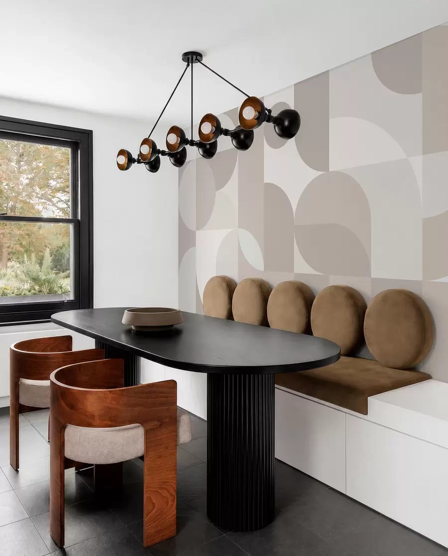 wall murals Stylish geometry trend w03058