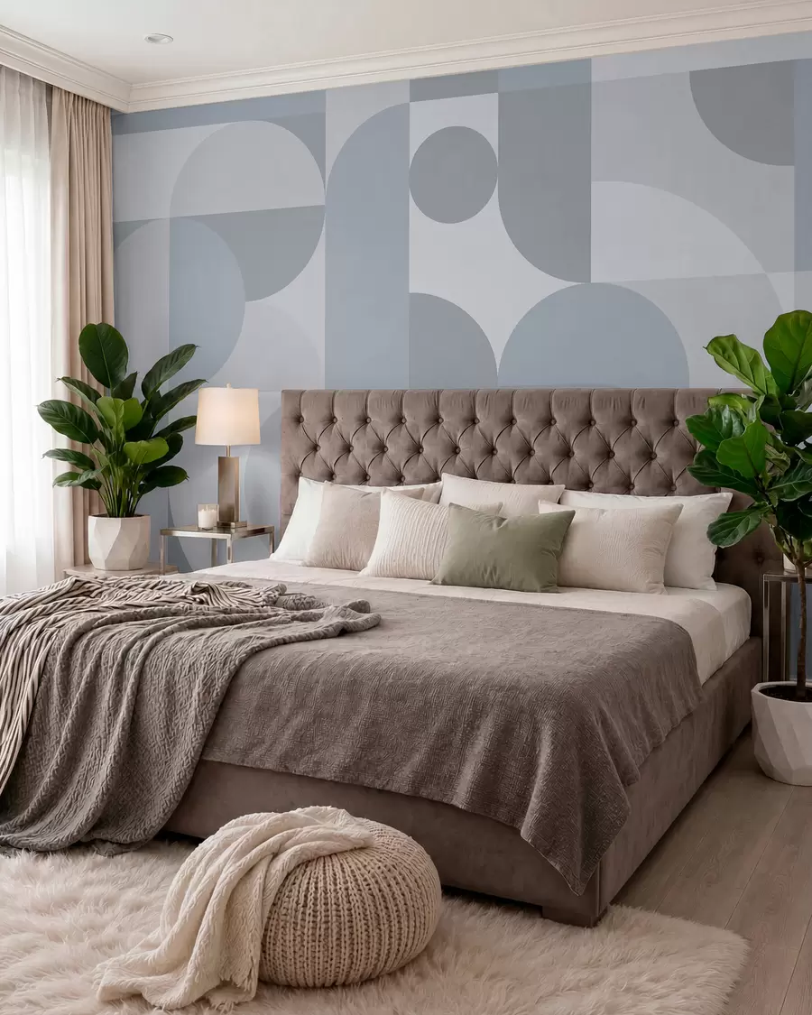 wall murals Stylish geometry trend w03058v3
