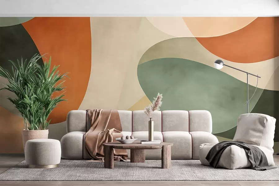 wall murals Abstract composition w03094