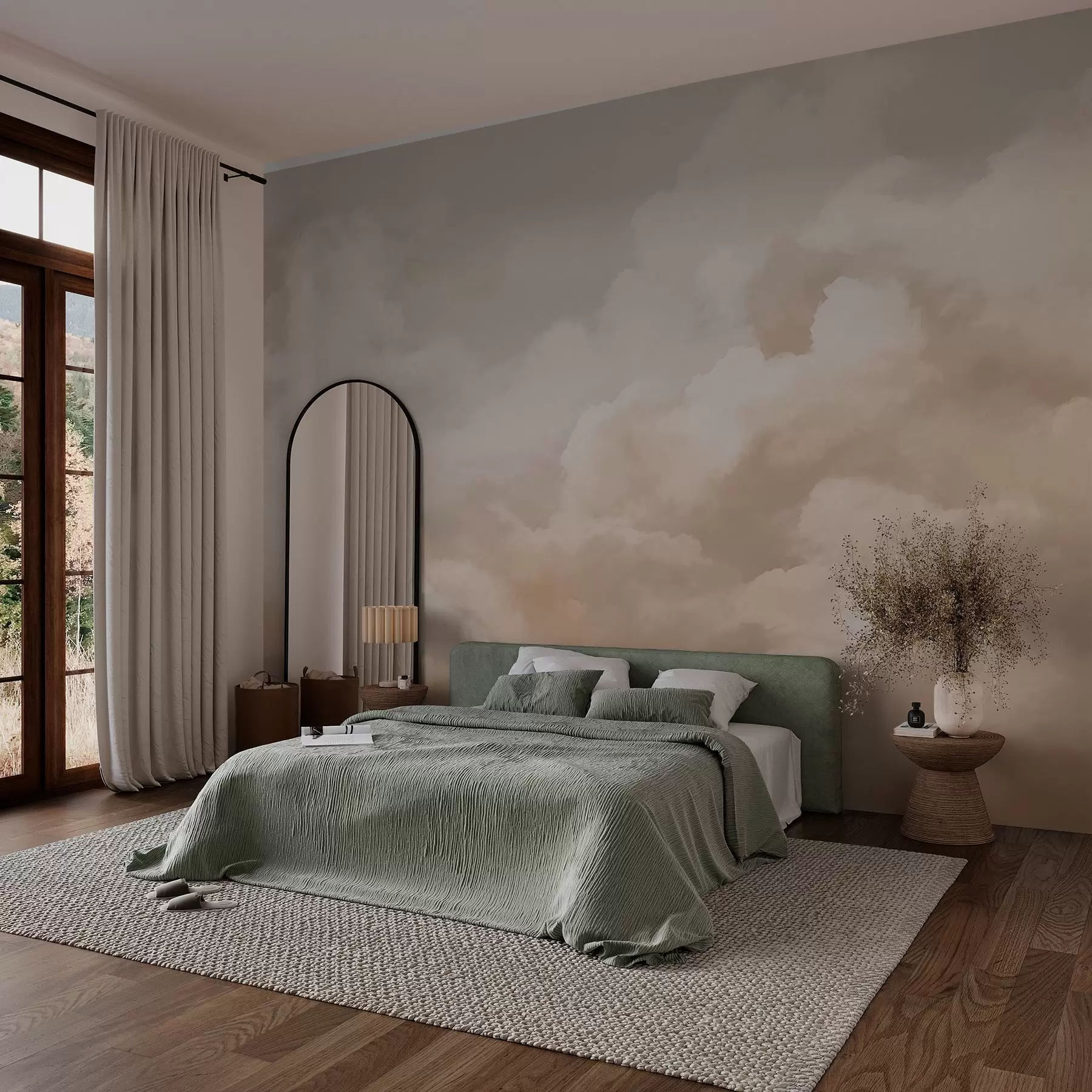 wall murals Clouds w03136