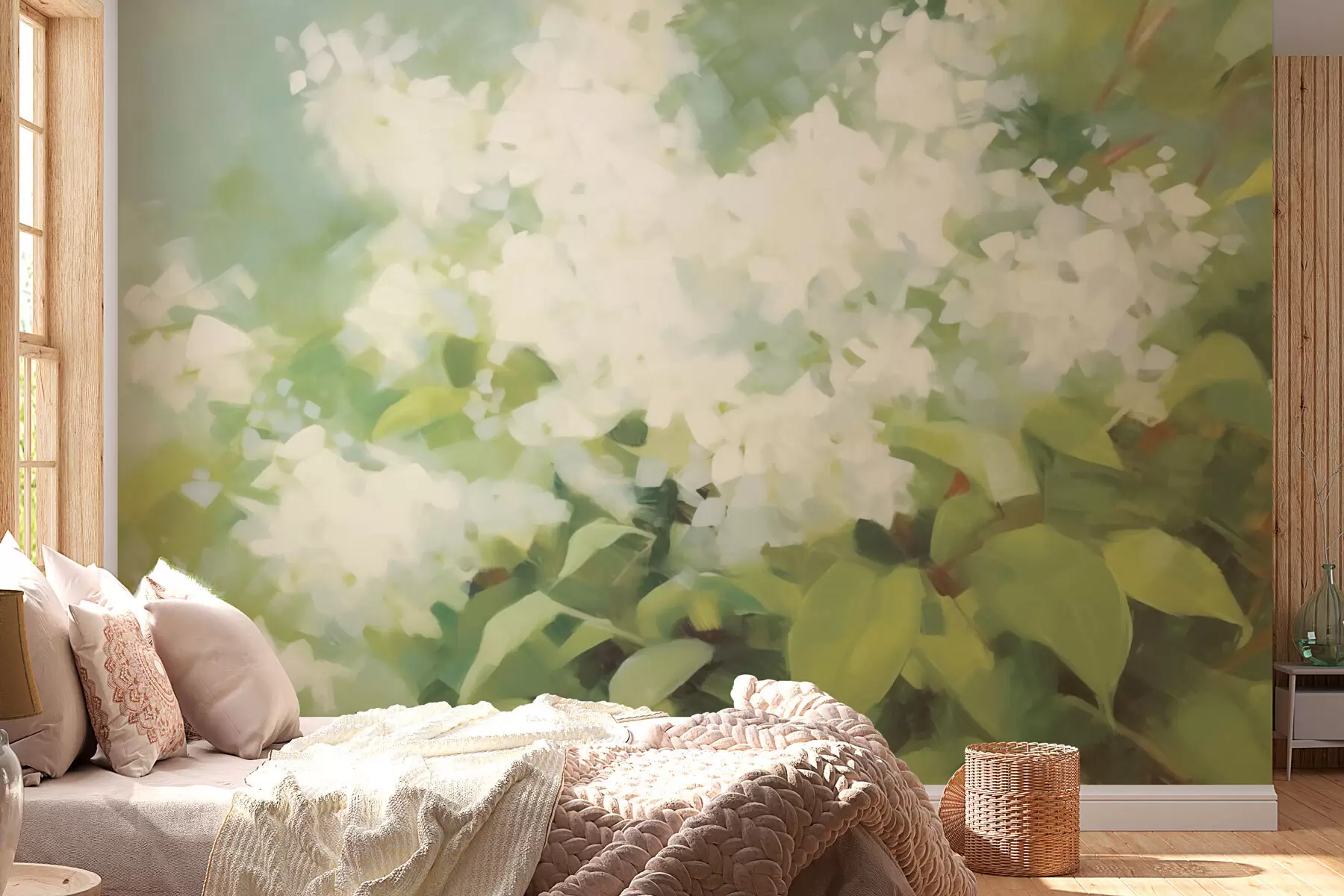 wall murals White Lilac w03222