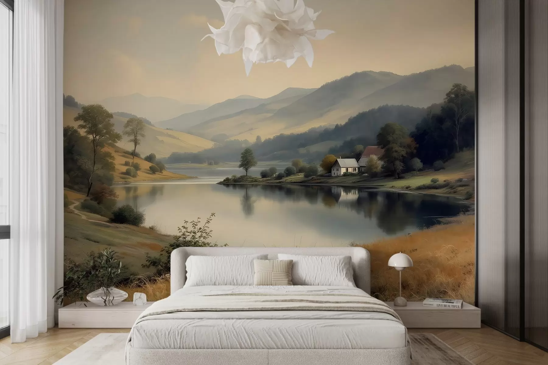 wall murals Landscape tranquility w03331