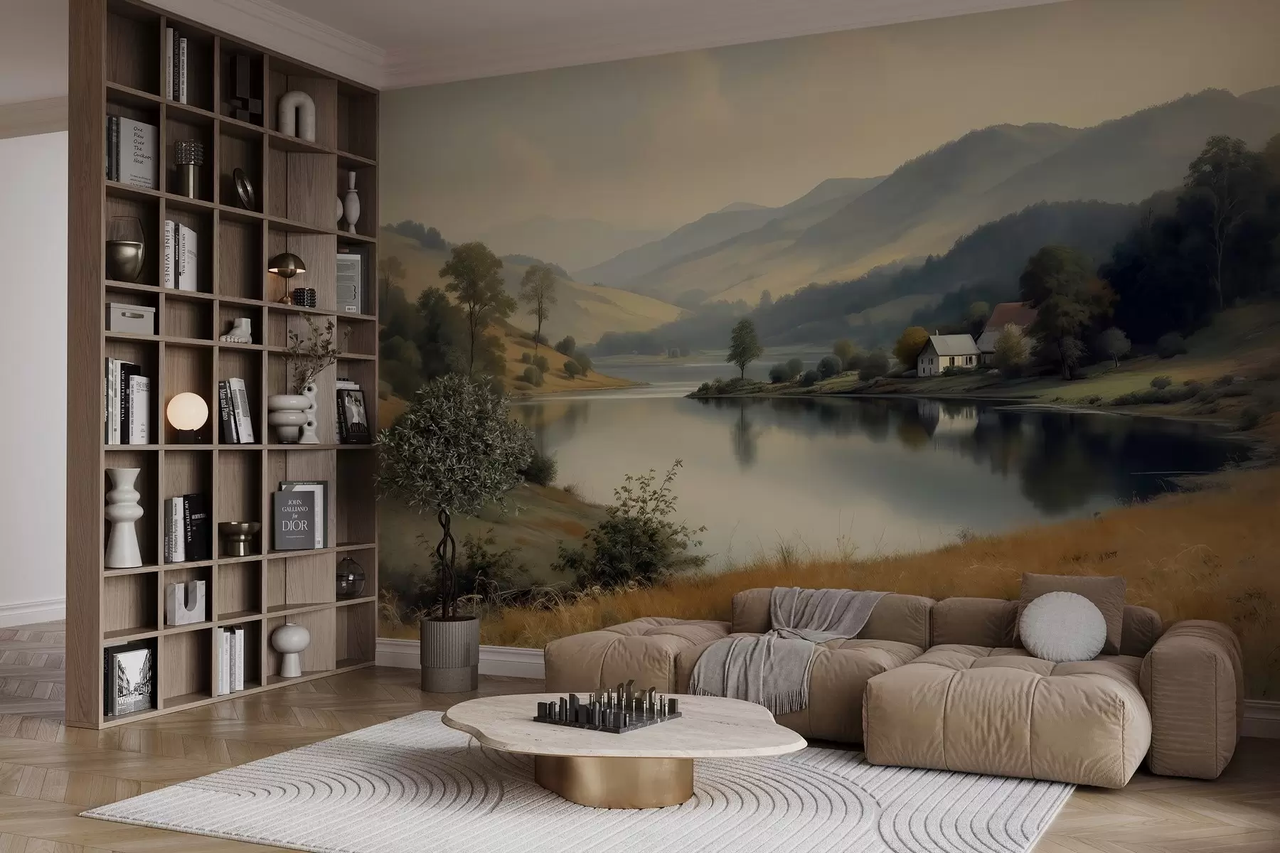 wall murals Landscape tranquility w03331
