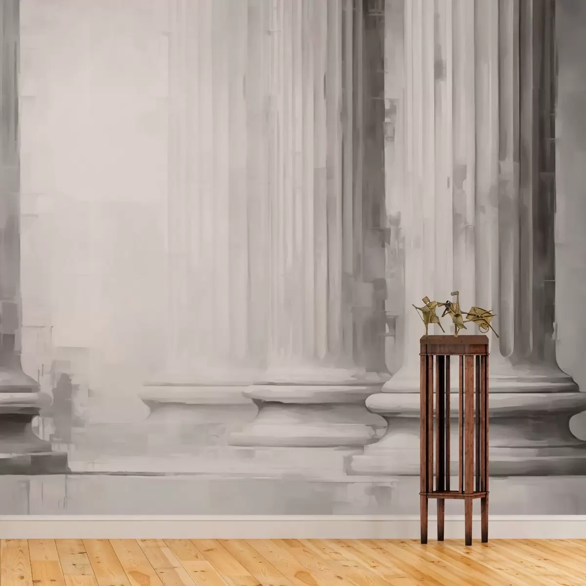 wall murals Columns imitation of painting w03359