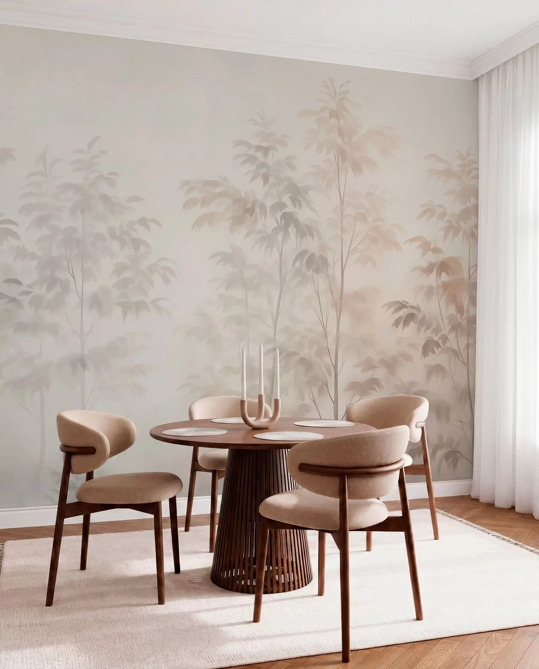 wall murals Woodland Glow w03474