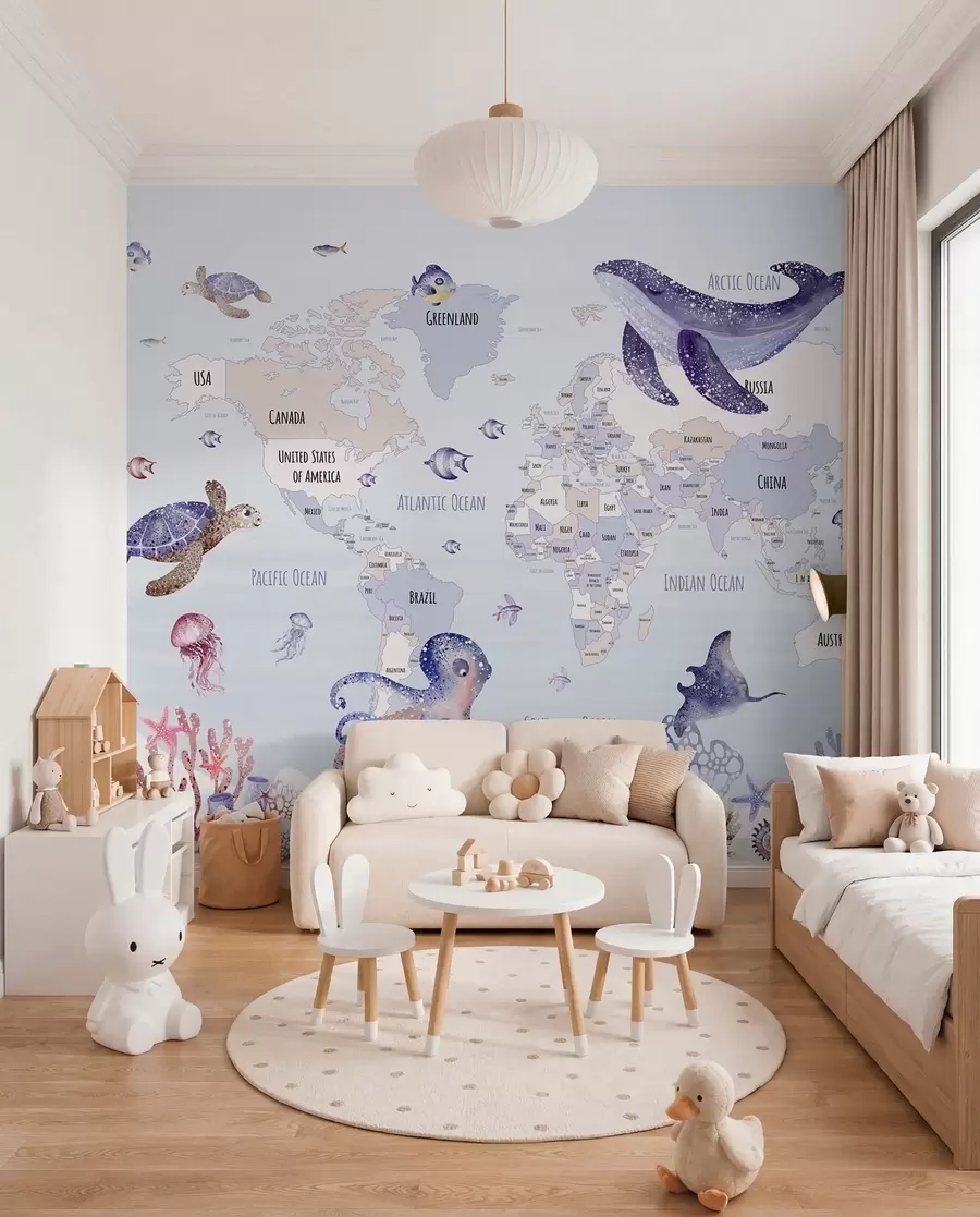 wall murals Sea and dream w03526v1