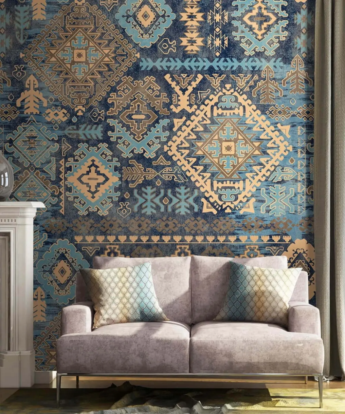 wall murals Georgian ornaments u52877