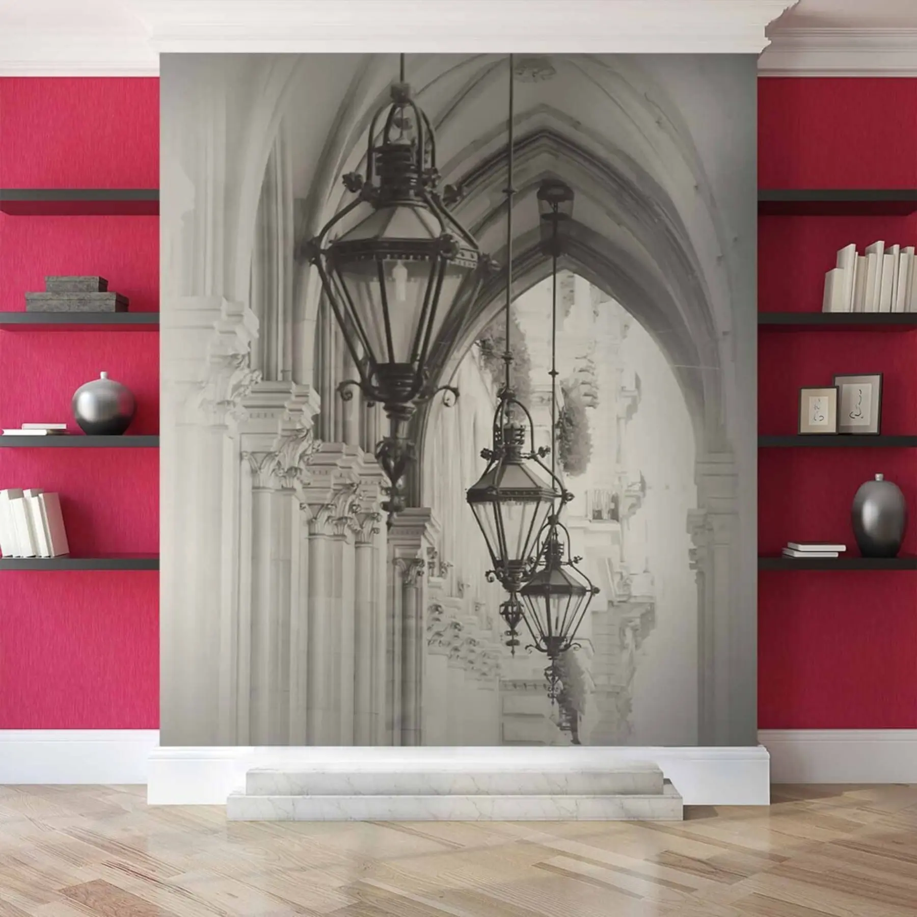 wall murals Street light, lamp e art u57433