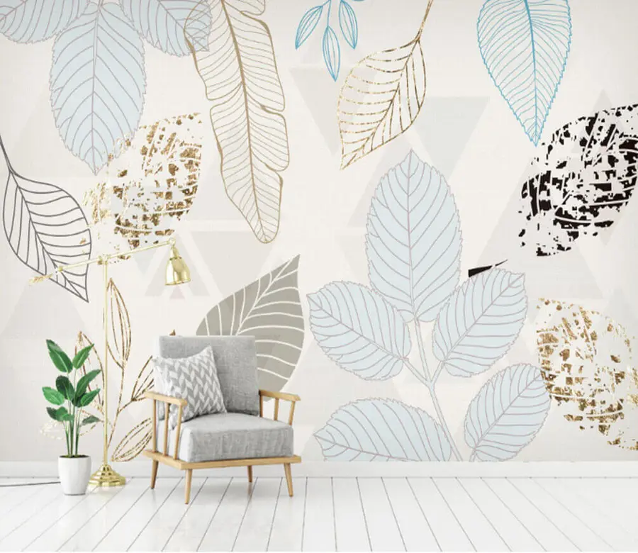wall murals Vertebrate, leaf e botany u58302