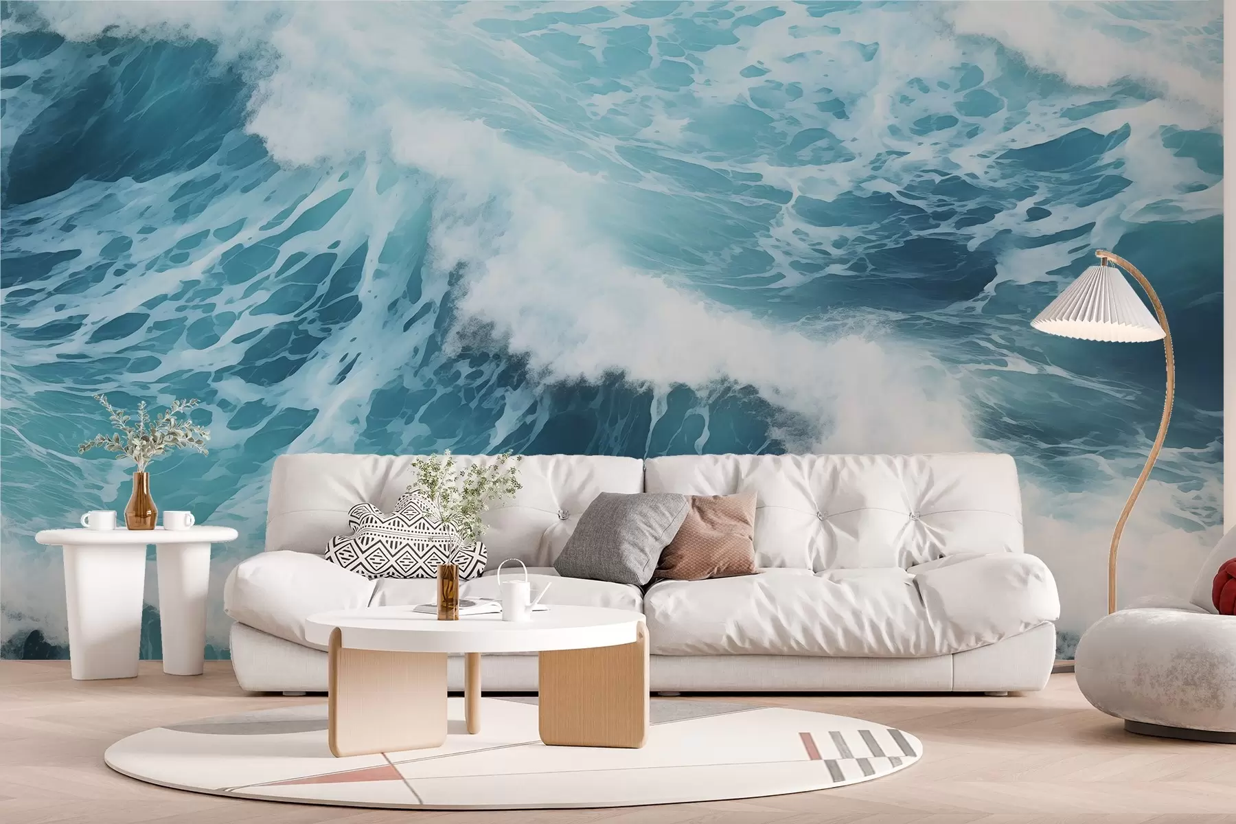 wall murals Ocean Pulse w03632