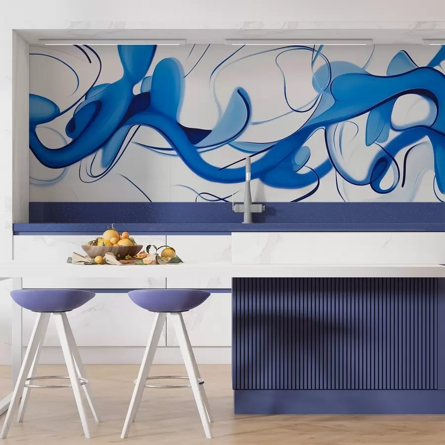wall murals Minimalist abstract line w03590