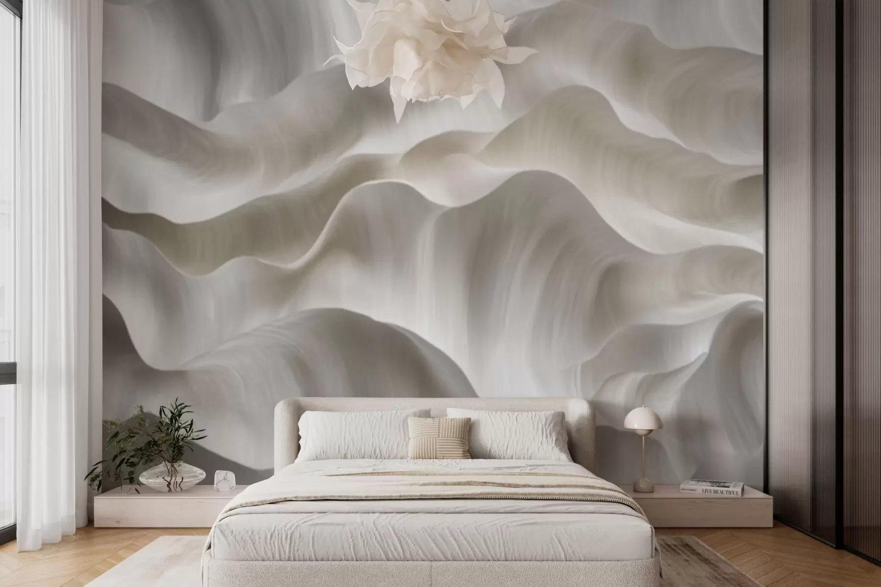 wall murals Abstract Waves w03750