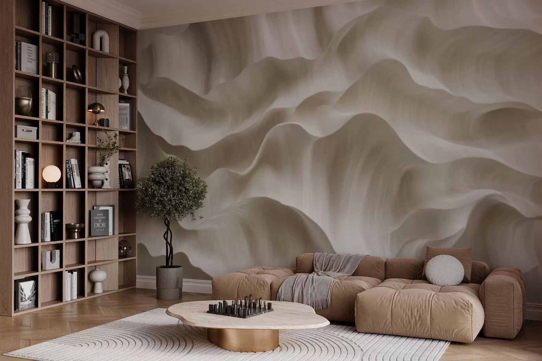 wall murals Abstract Waves w03750v1