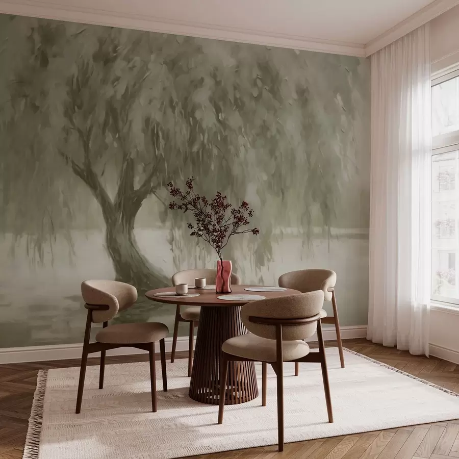wall murals Big Willow Tree w03758v1