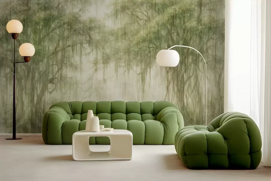 wall murals Abstract trees w03819