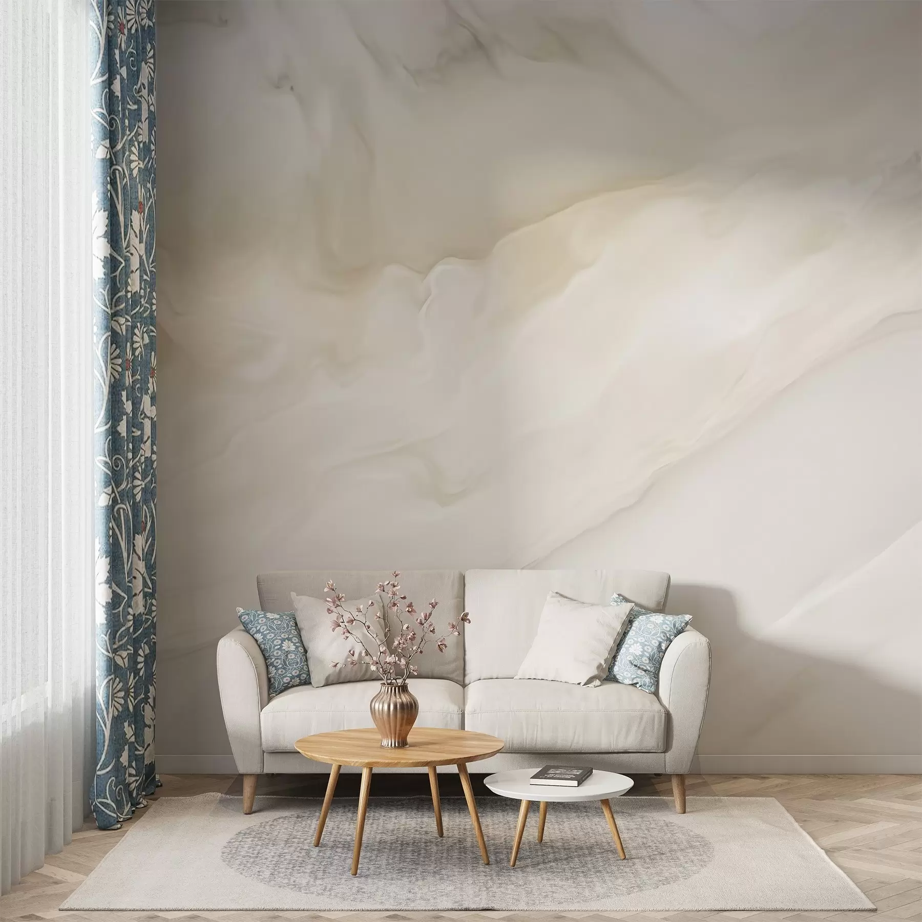 wall murals Light waves w03922