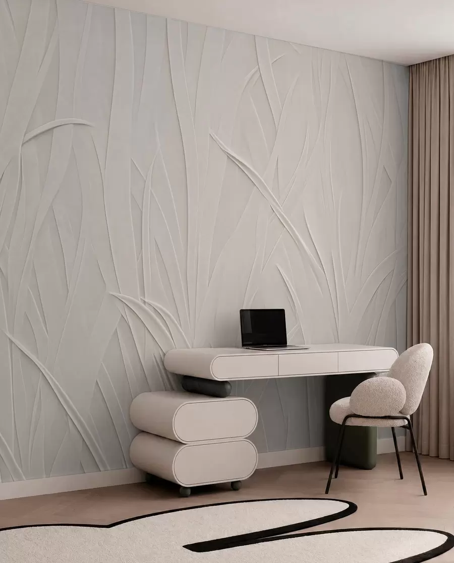 wall murals Curved lines w03985