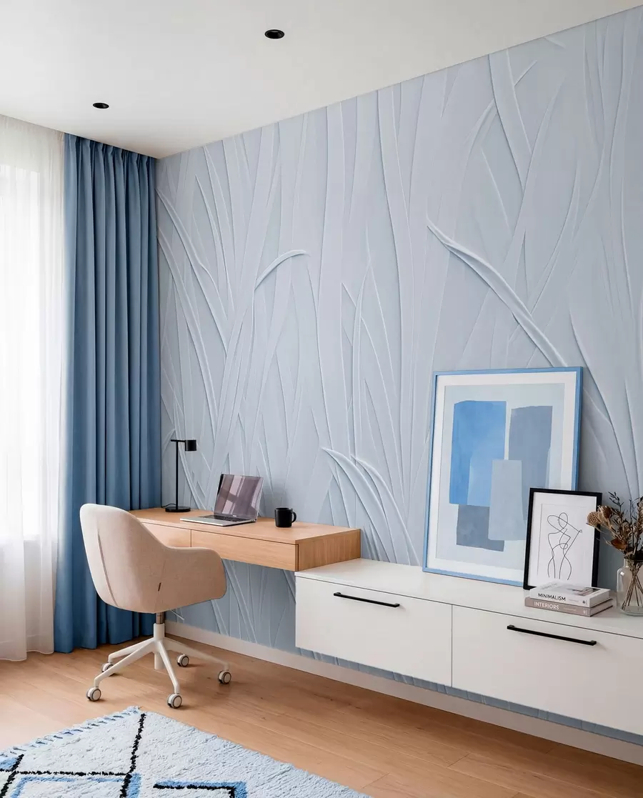 wall murals Curved lines w03985v1
