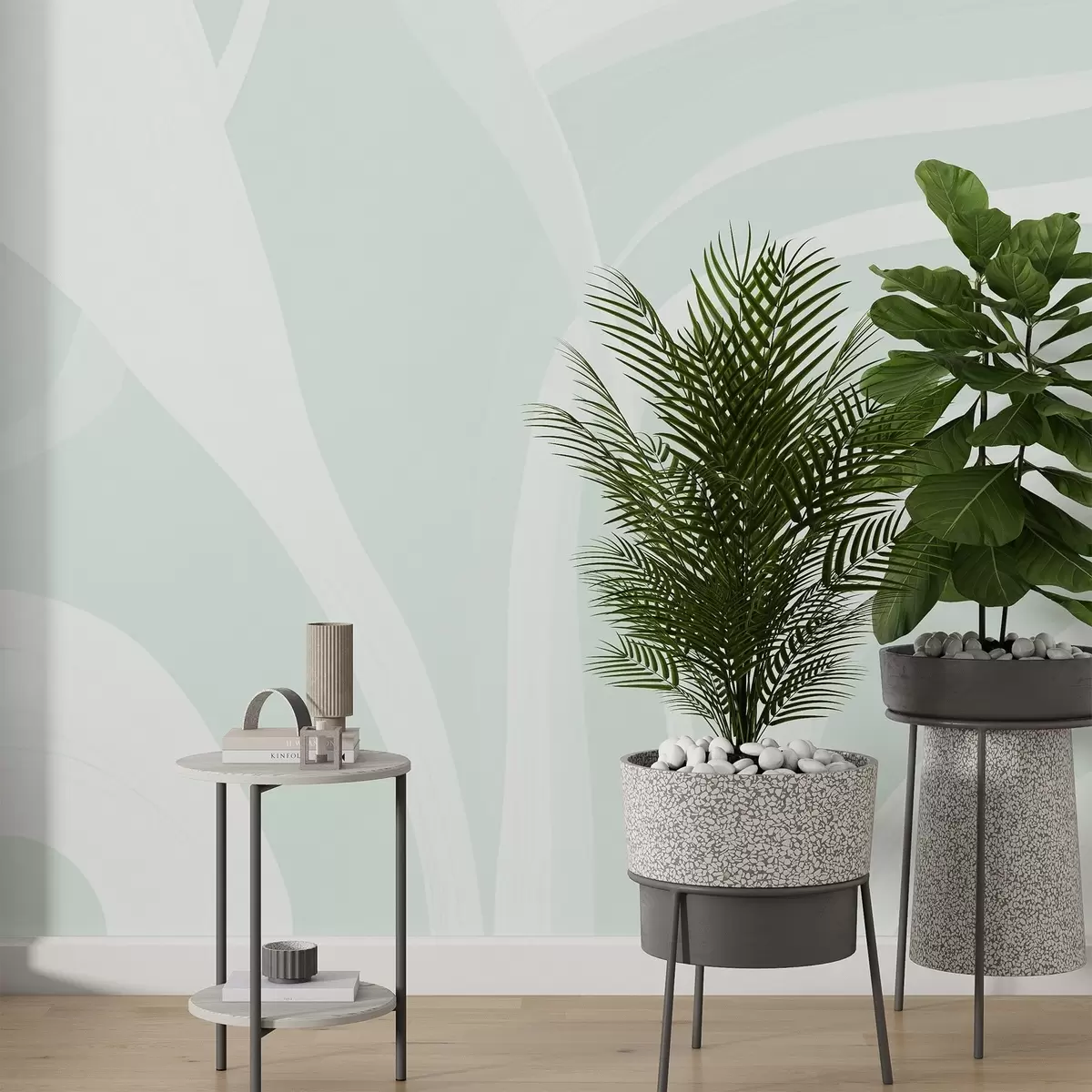 wall murals Soft lines w04041v2