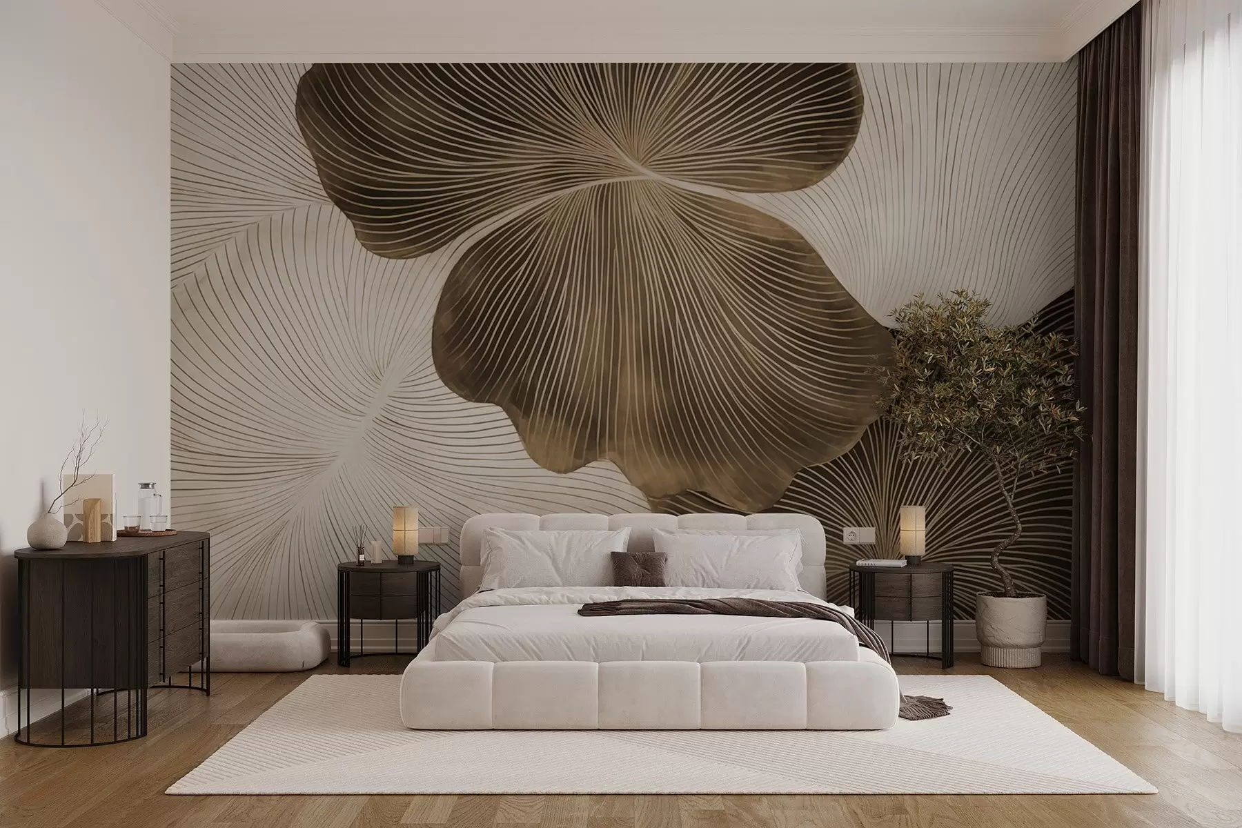 wall murals Smooth patterns w04042v1