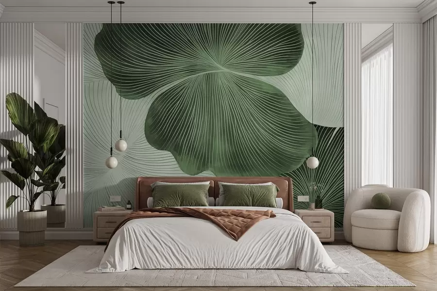 wall murals Smooth patterns w04042v2
