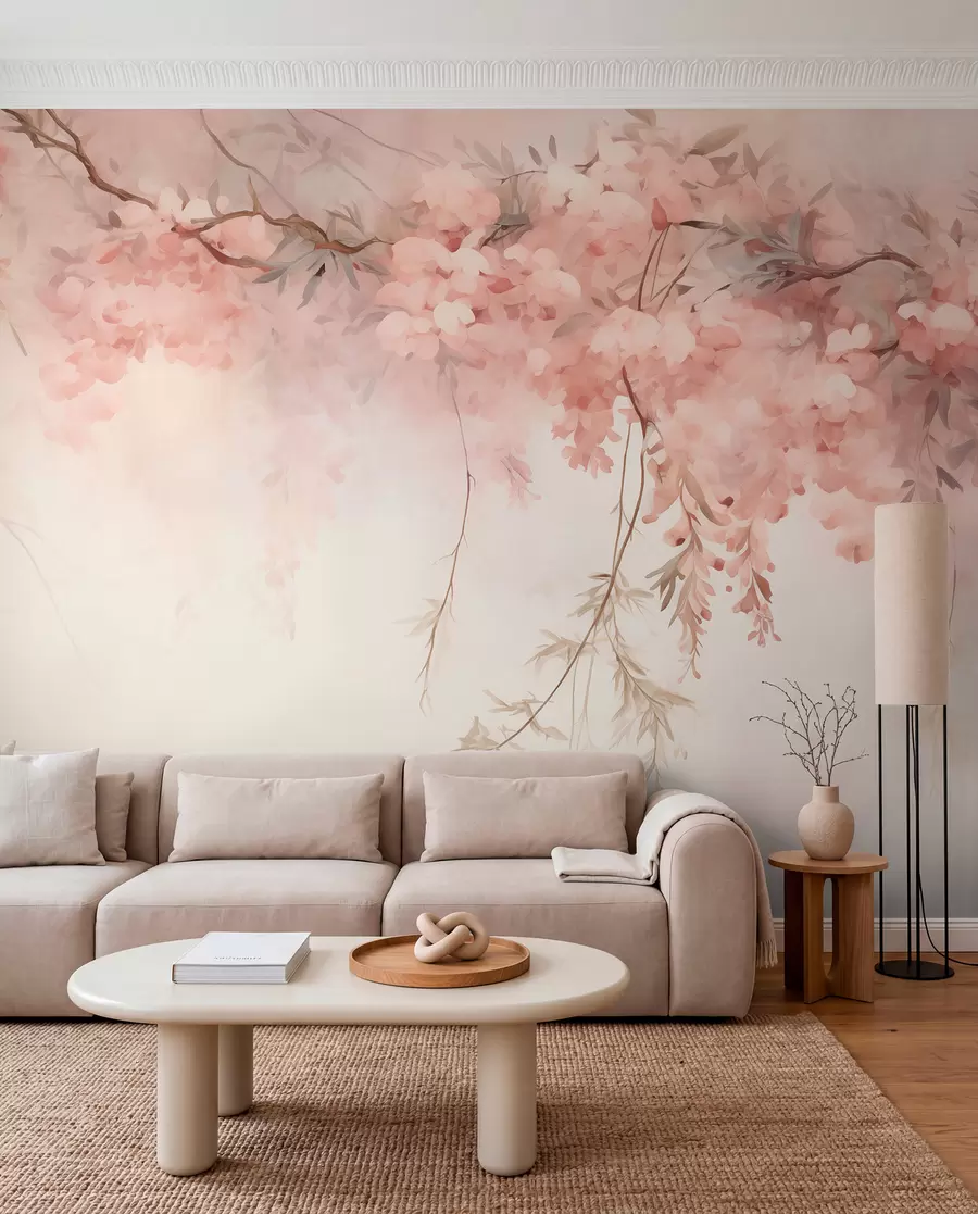 wall murals Spring branch w09172