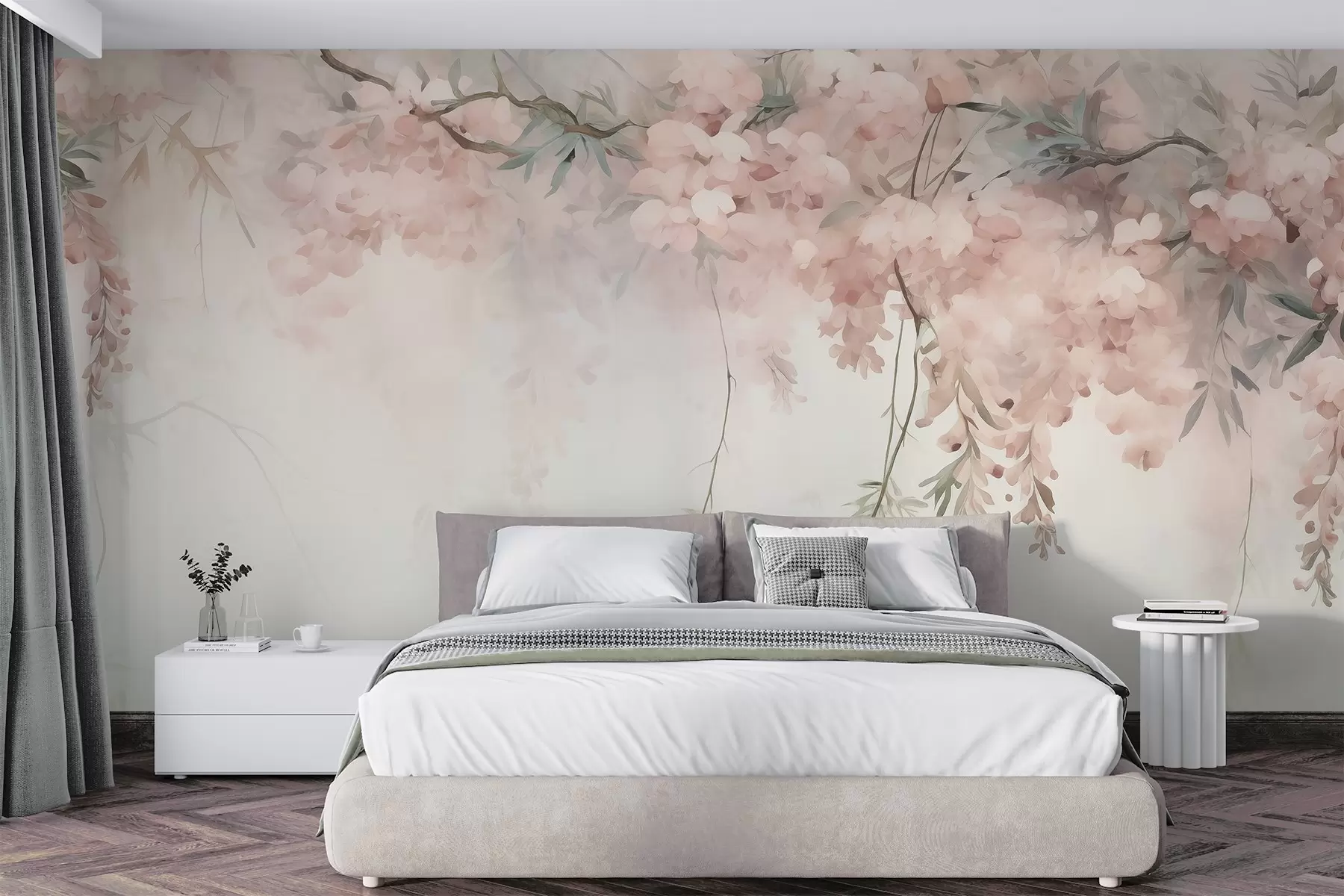 wall murals Spring branch w09172v1