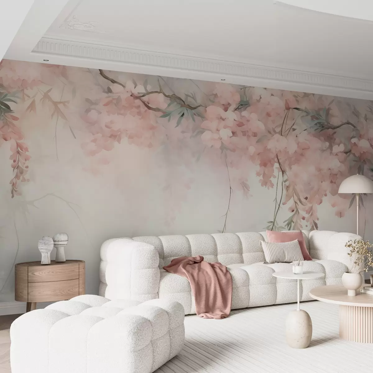 wall murals Spring branch w09172v1