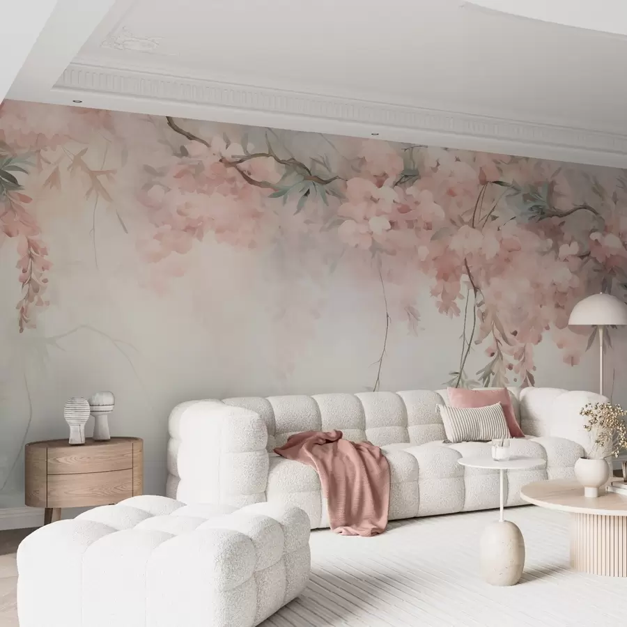 wall murals Spring branch w09172v1