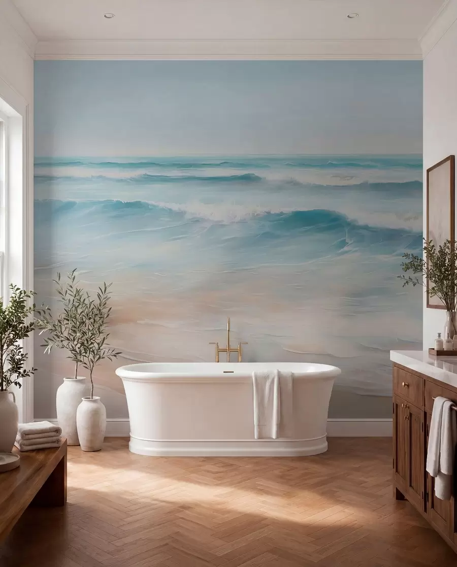wall murals Seascape imitation painting w04103