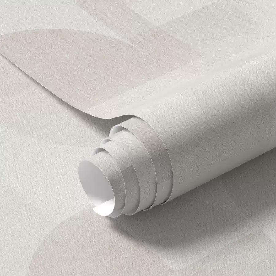 wall murals Minimalistic geometry in light cream palette a00189