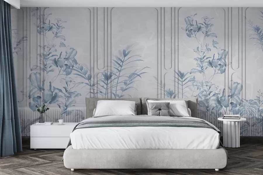wall murals Plants on panels w04133v1