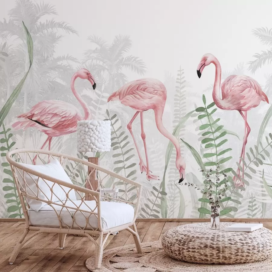 wall murals Flamingo w04122v1