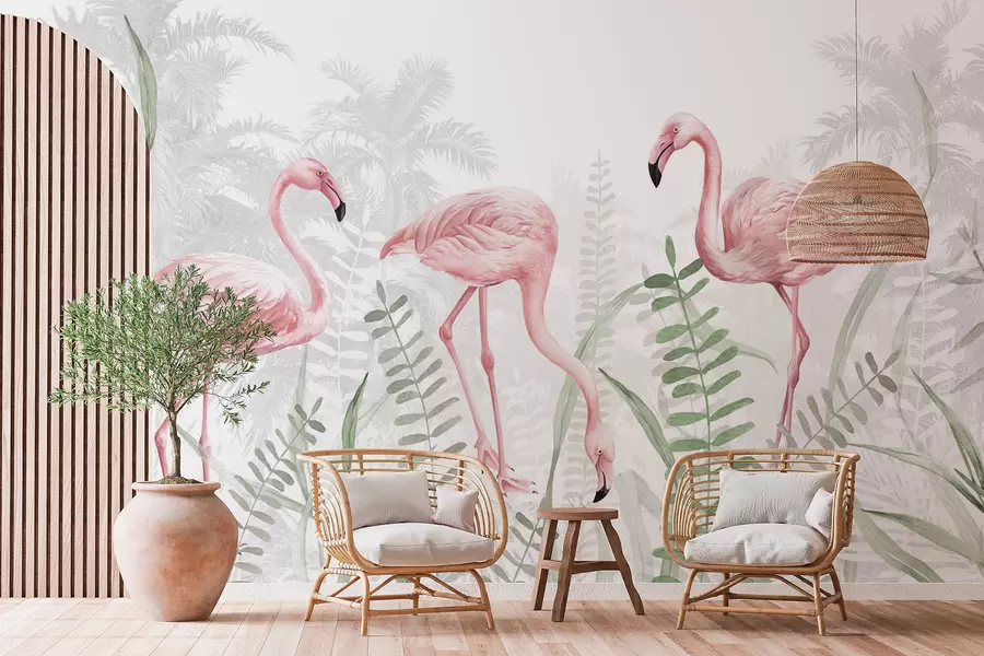 wall murals Flamingo w04122v1